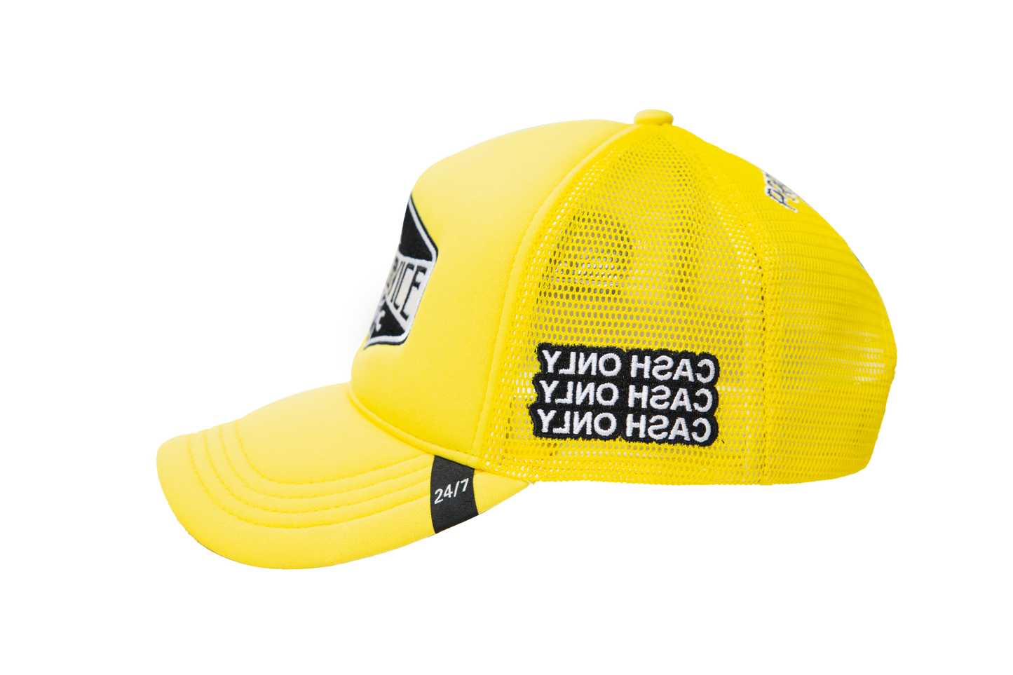 Gas Service Trucker Hat Yellow