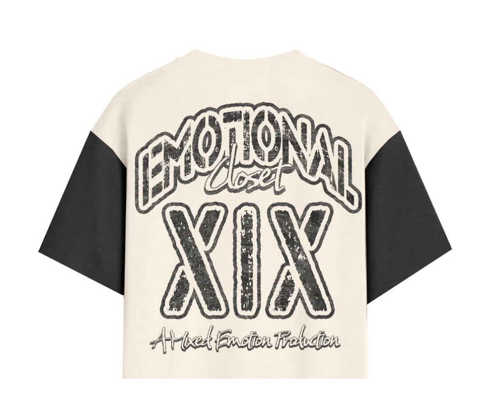 Mixed Emotion Emotional Closet Cropped Tee