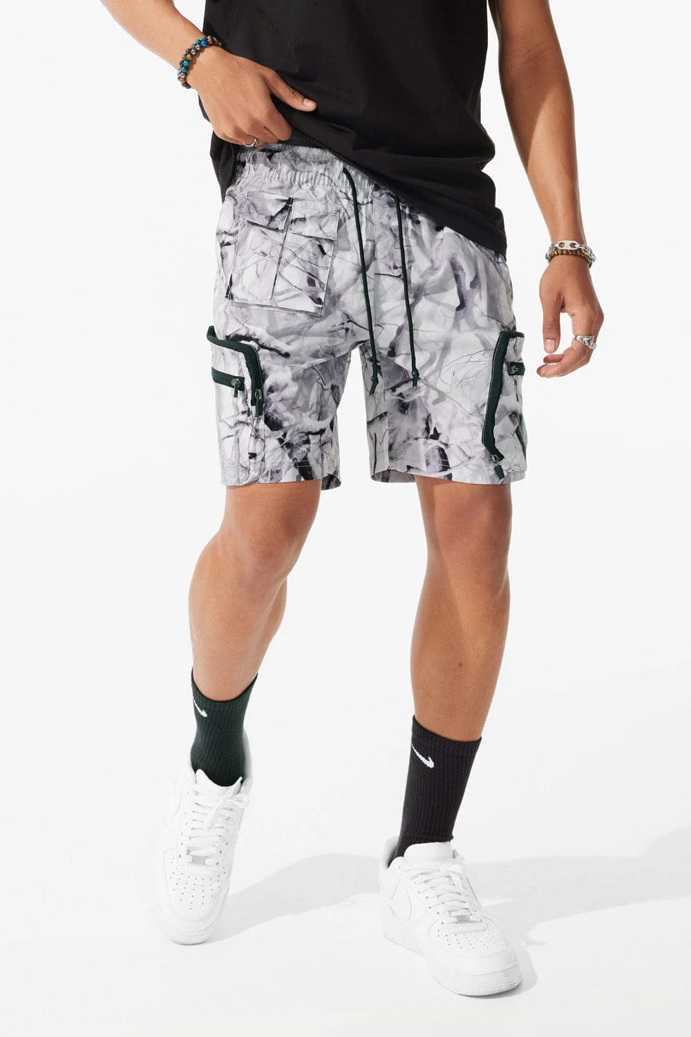 Jordan Craig Altitude Cargo Shorts Real Tree Grey