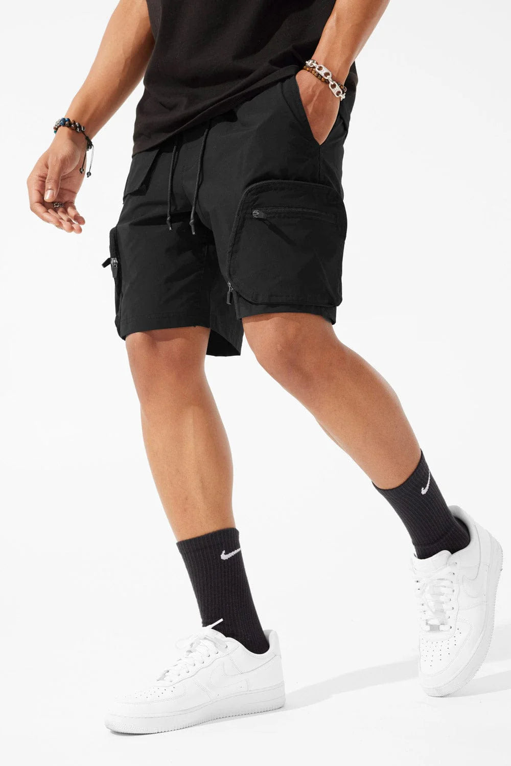 Jordan Craig Altitude Cargo Shorts Black
