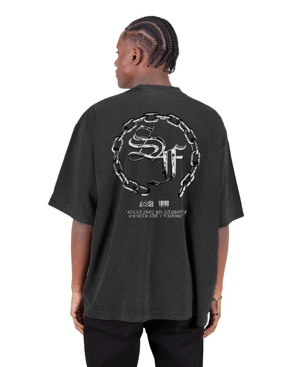 Sucka Free Metal Chain Tee