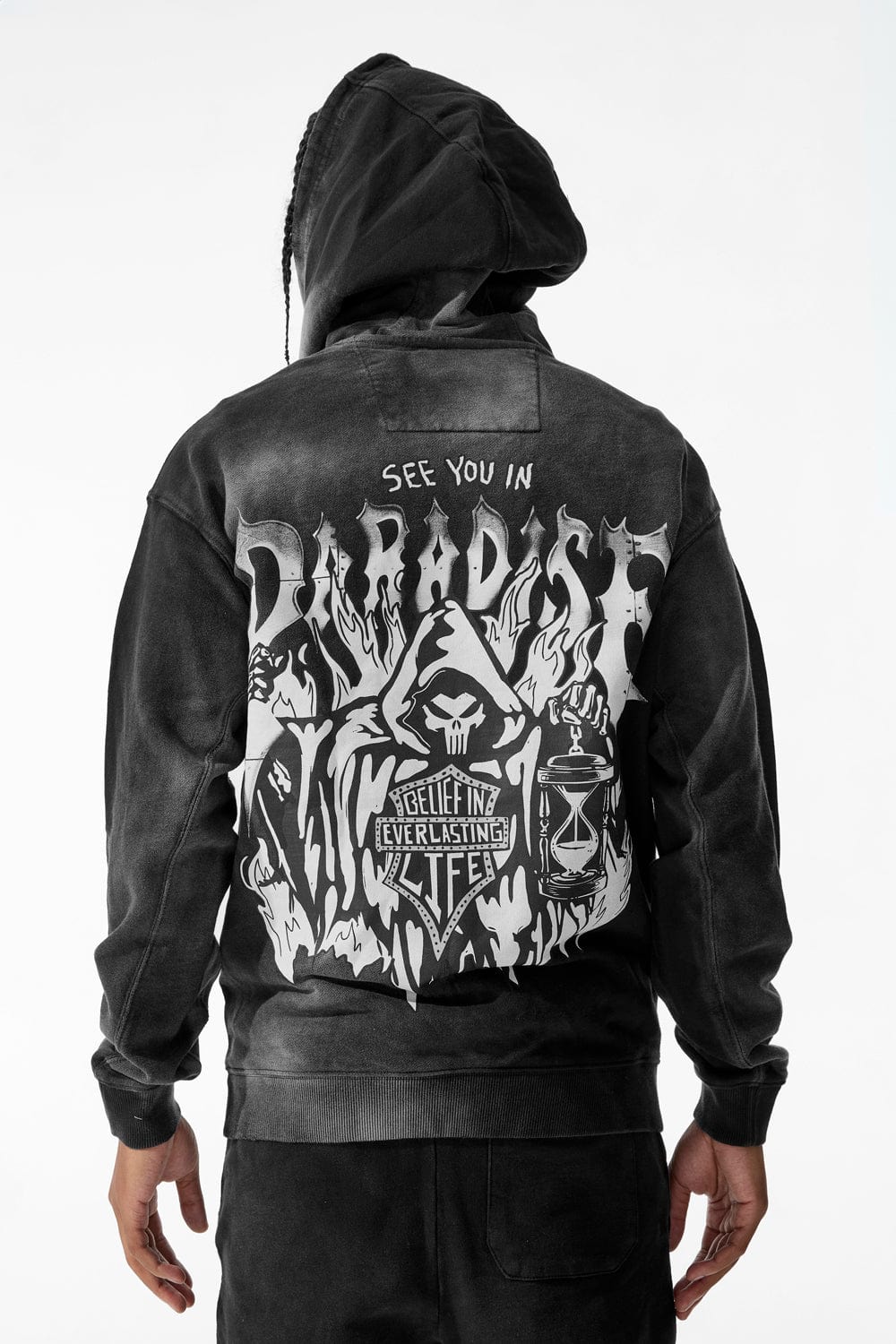 JORDAN CRAIG AFTERLIFE PULLOVER HOODIE (BLACK SHADOW)