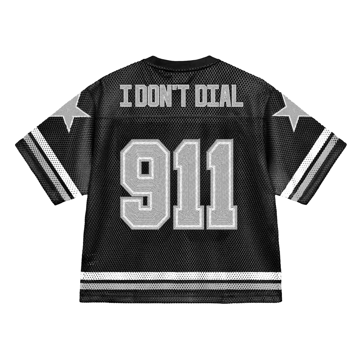Bravest Studios 911 Football Jersey Black