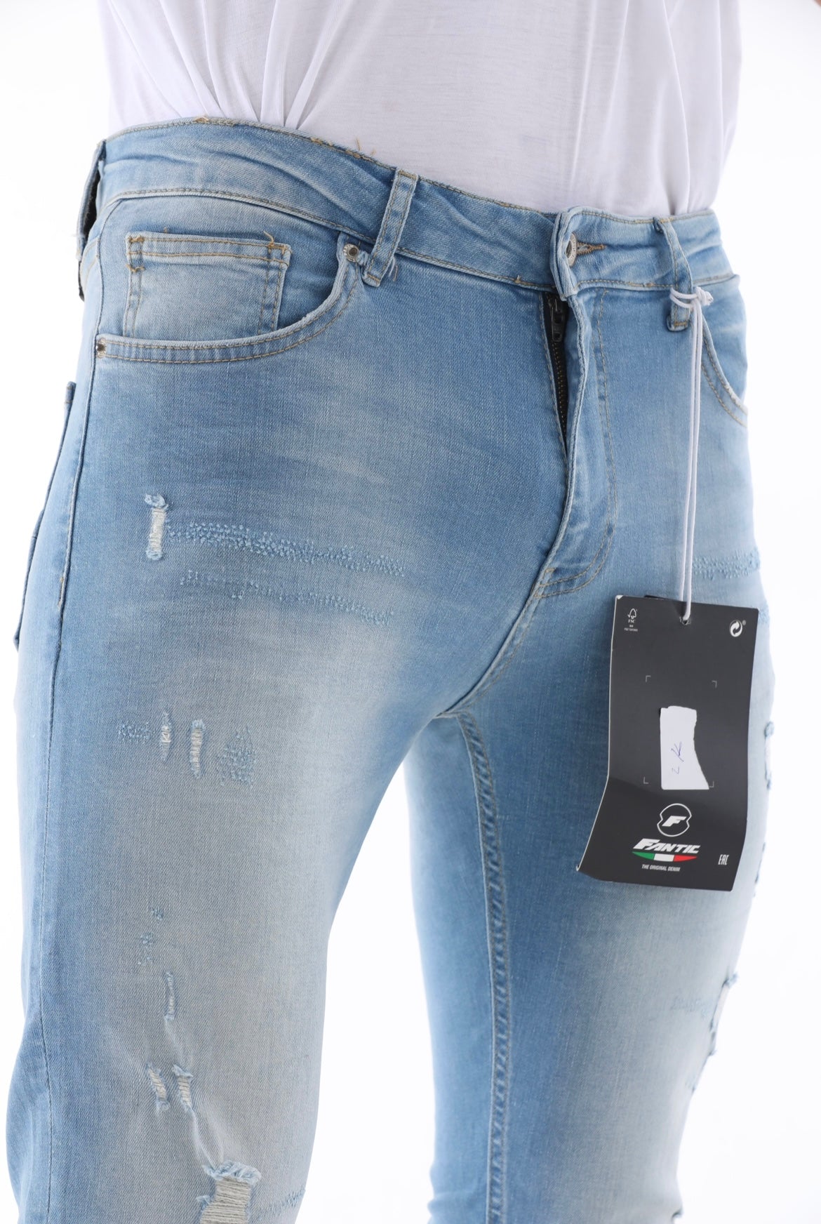 Fantic Azul Skinny Jeans Light Blue
