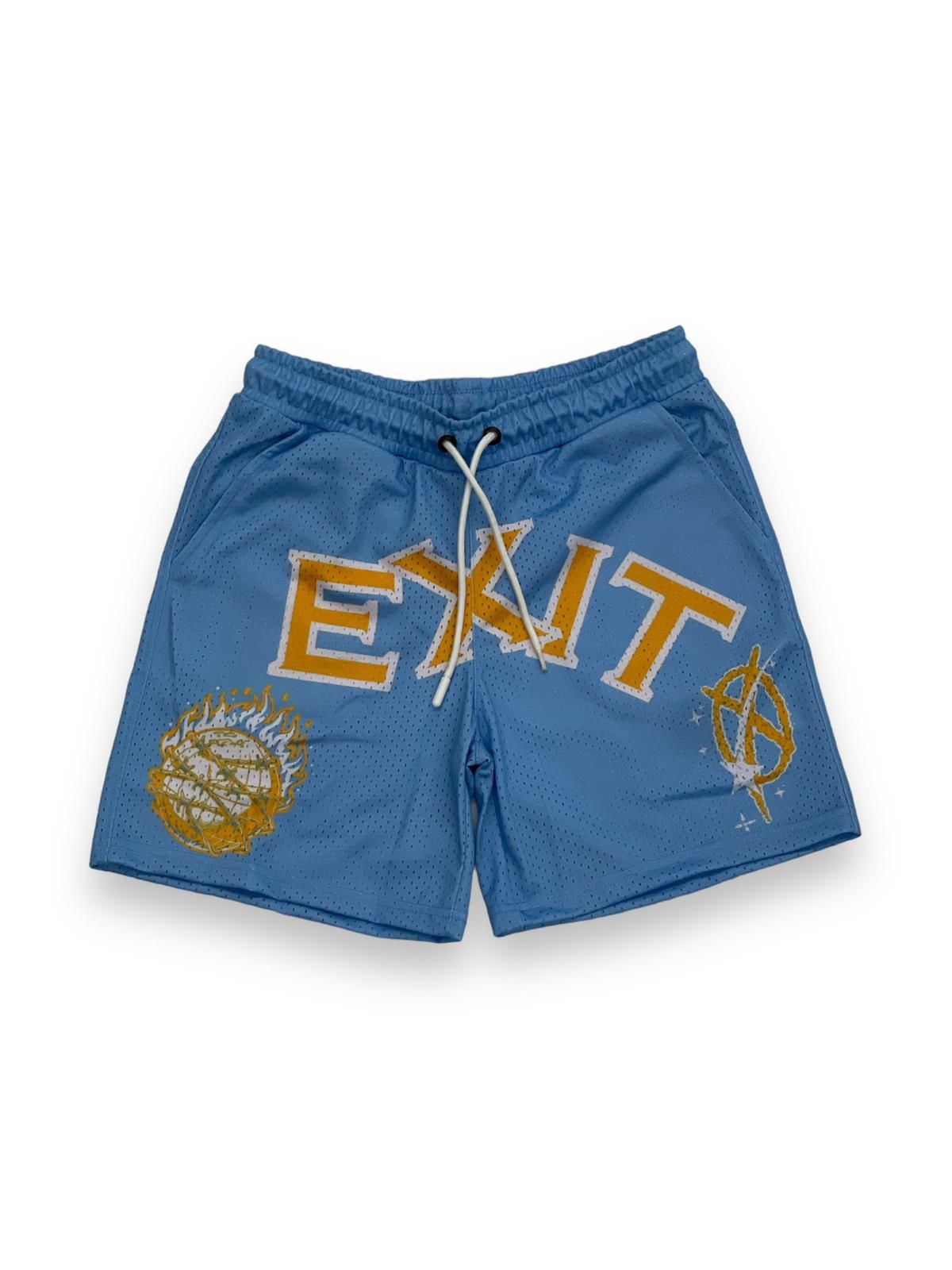 Exit 0 Globe Shorts Fire Blue Y