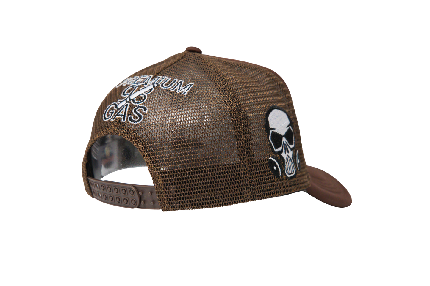 Gas Service Trucker Hat Brown