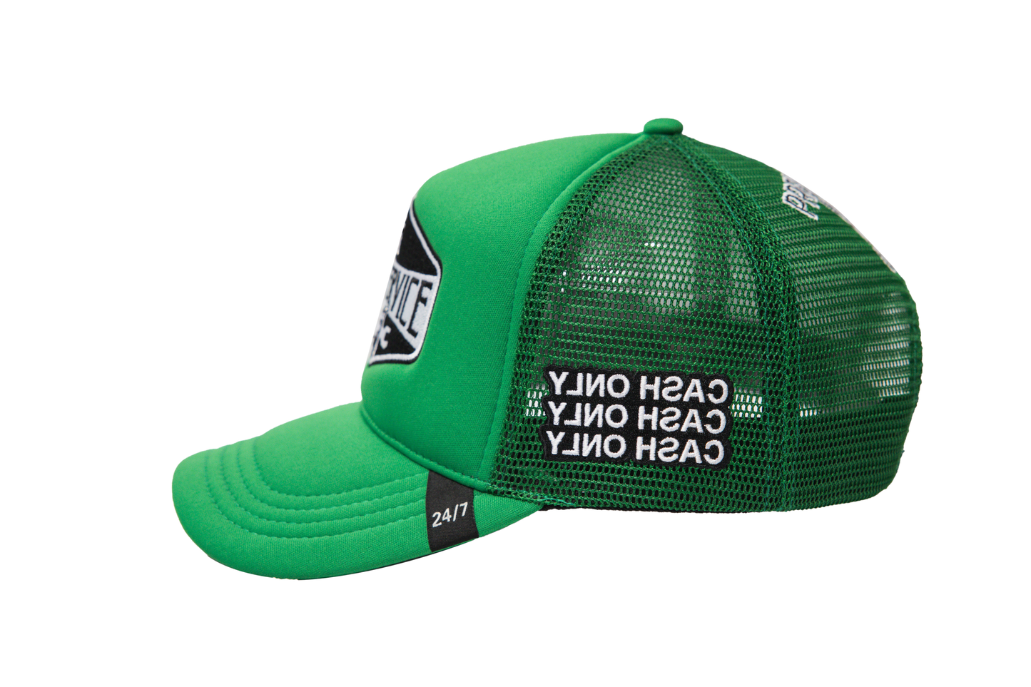 Gas Service Trucker Hat Green