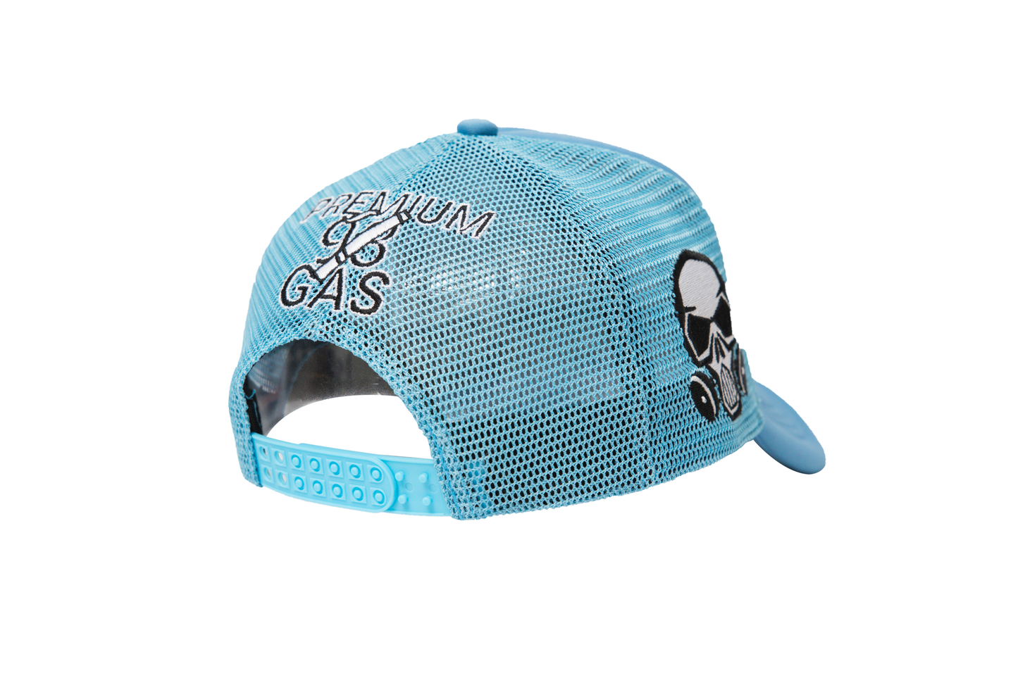 Gas Service Trucker Hat Sky Blue