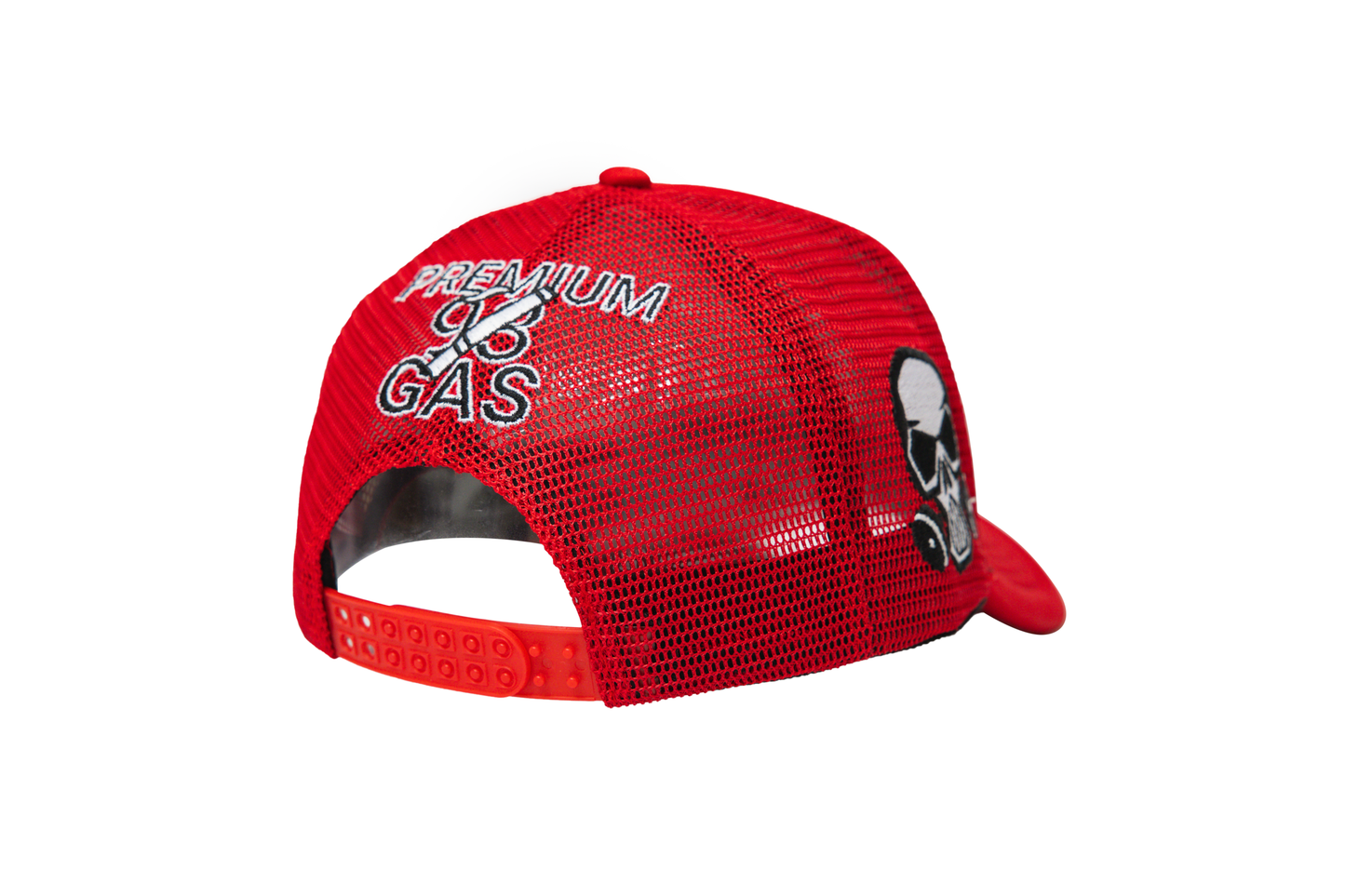 Gas Service Trucker Hat Red