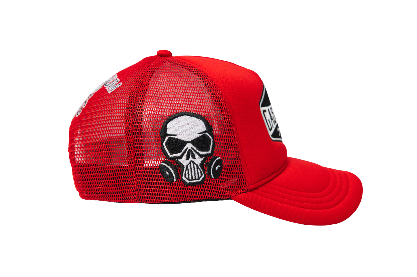 Gas Service Trucker Hat Red