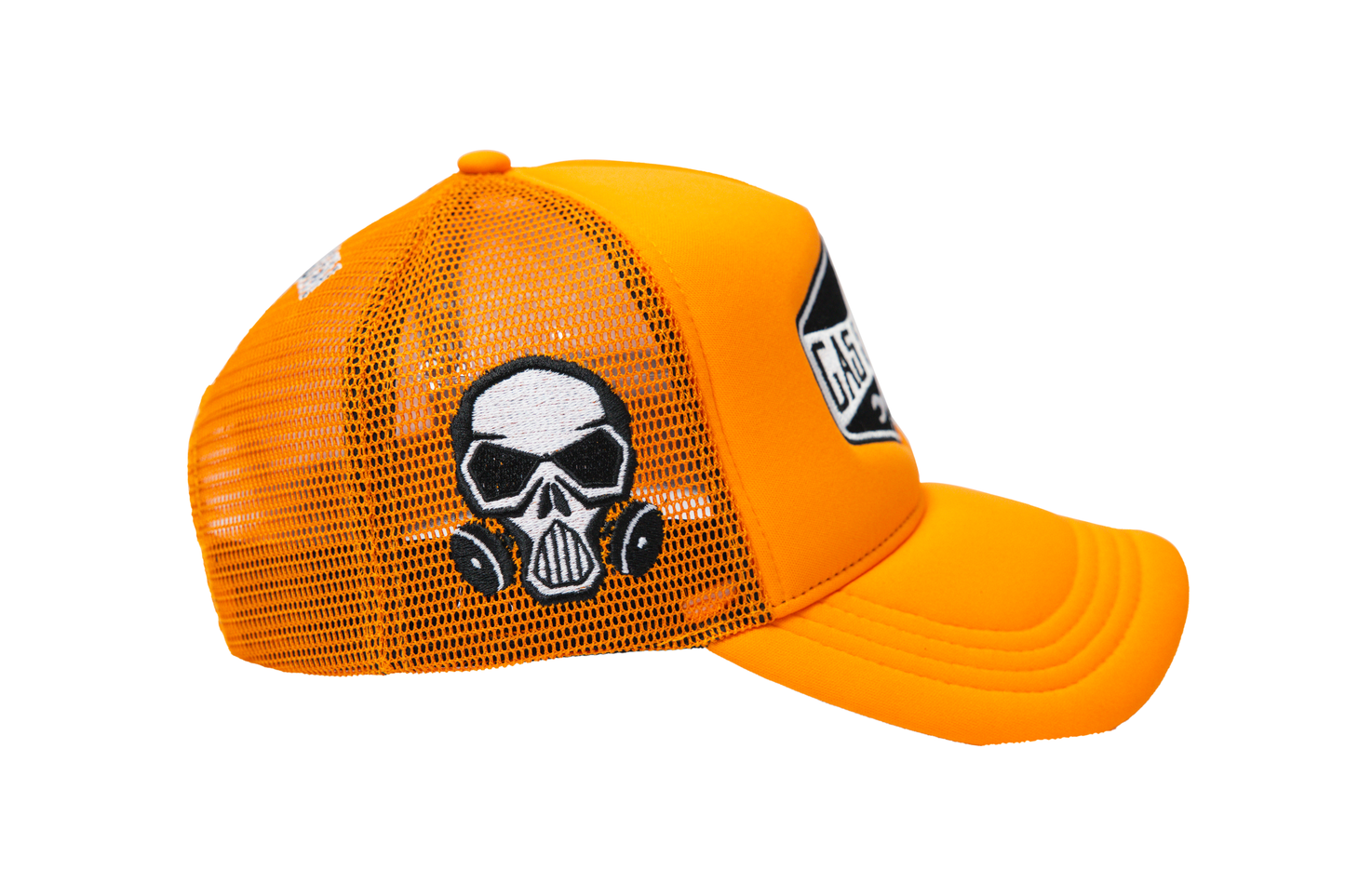 Gas Service Trucker Hat Orange