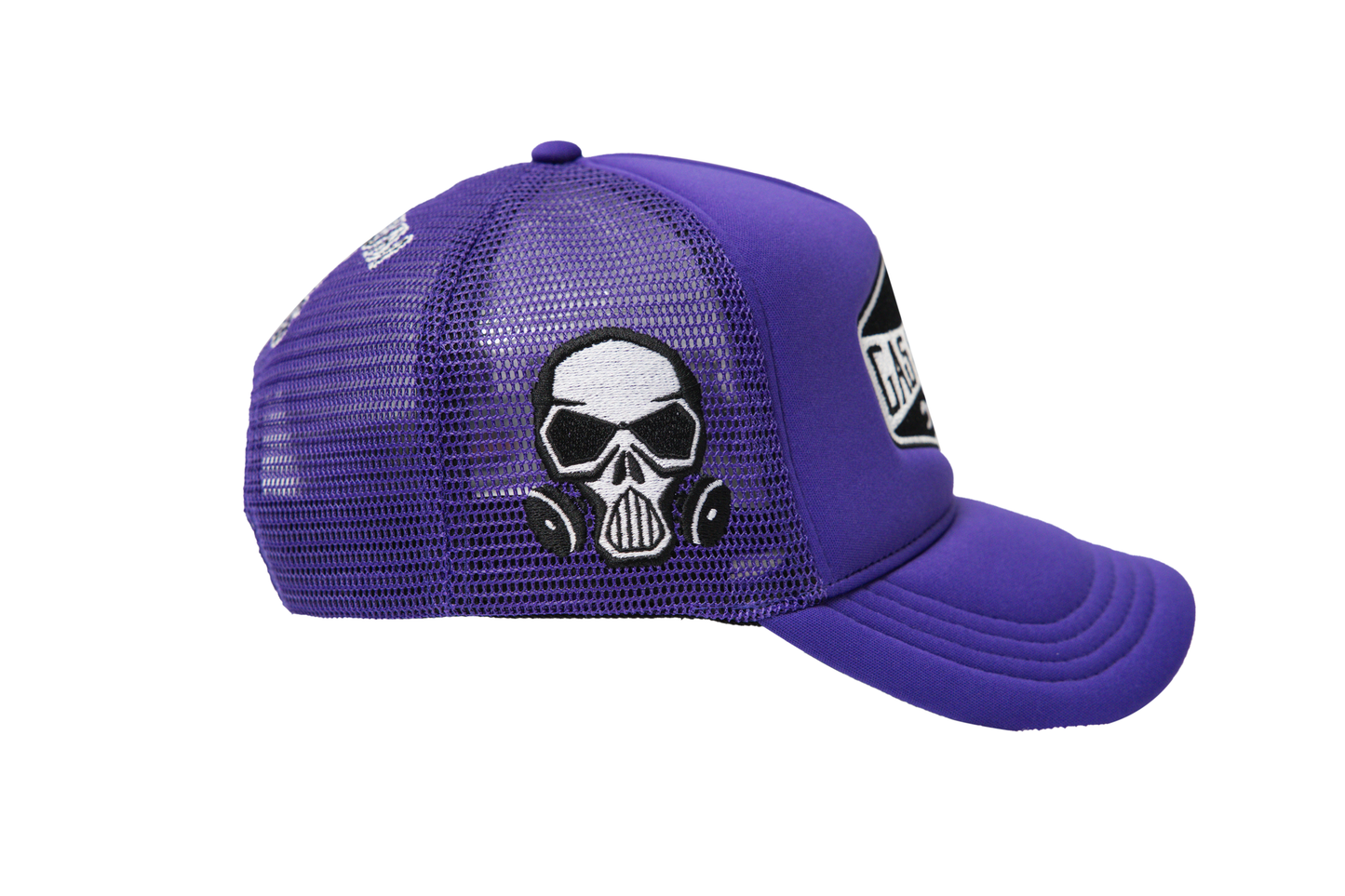 Gas Service Trucker Hat Purple