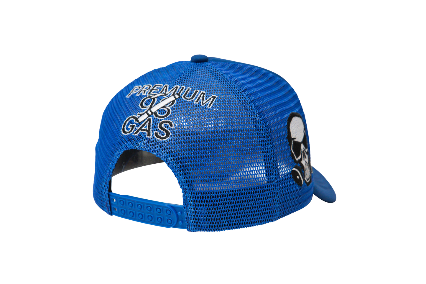 Gas Service Trucker Hat Royal Blue
