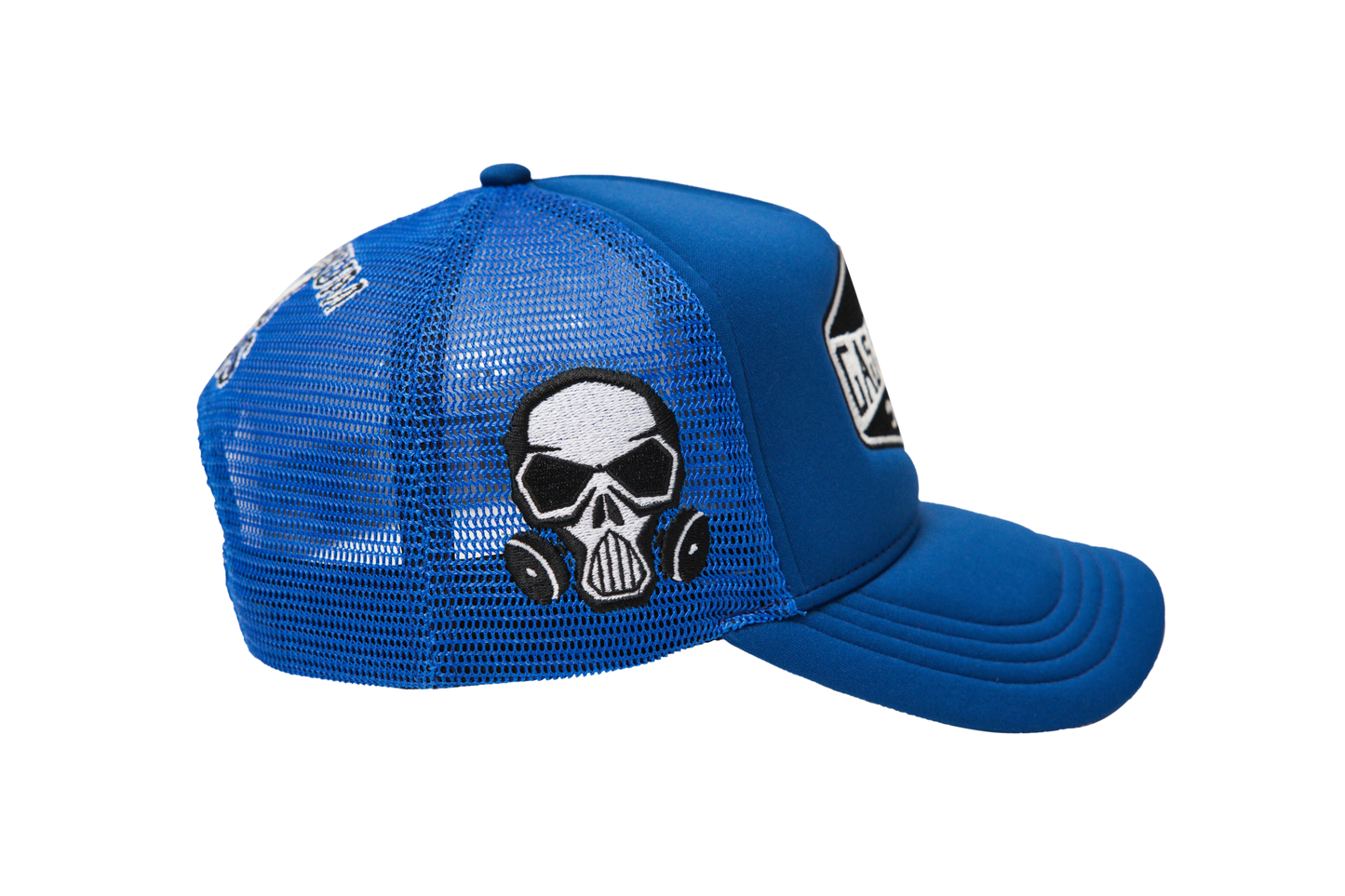 Gas Service Trucker Hat Royal Blue