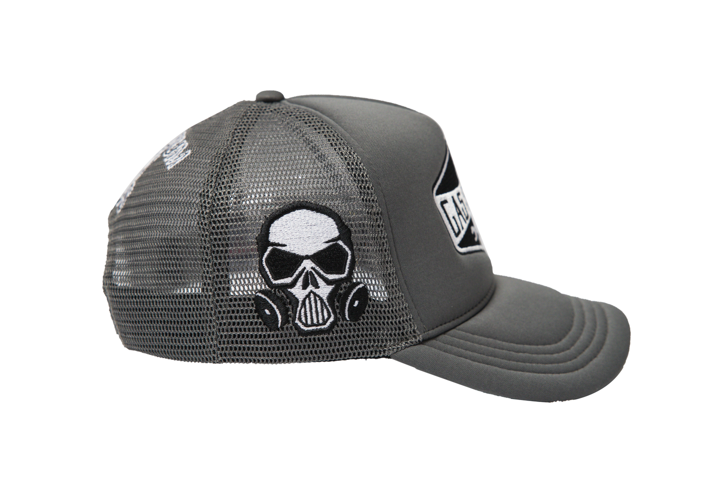 Gas Service Trucker Hat Grey