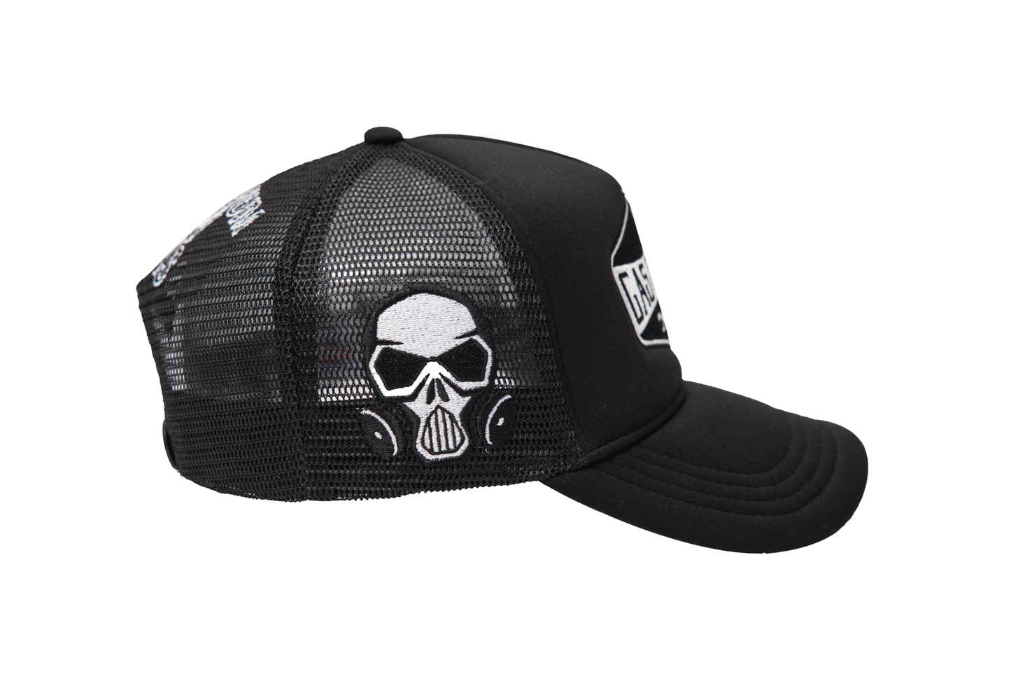 Gas Service Trucker Hat Black
