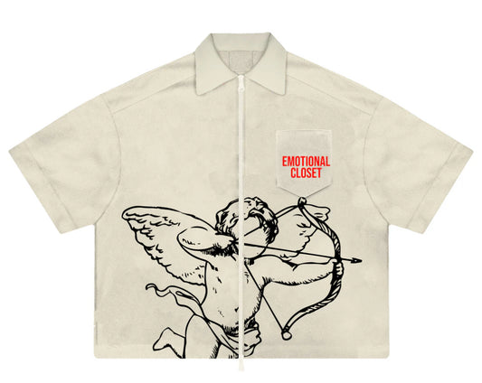 Mixed Emotion Angels Shirt Cream