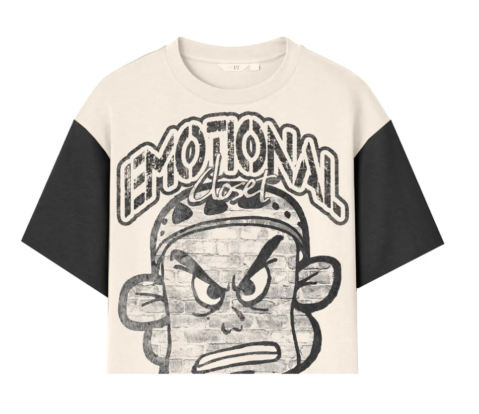 Mixed Emotion Emotional Closet Cropped Tee