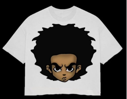 Prestige Collection Huey Big Head Tee White