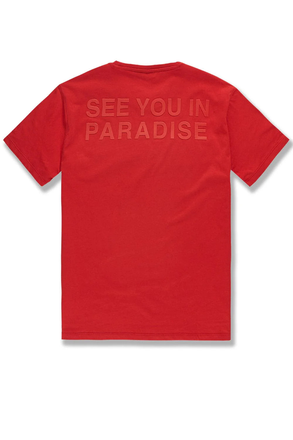 Jordan Craig Paradise Tonal Tee Red