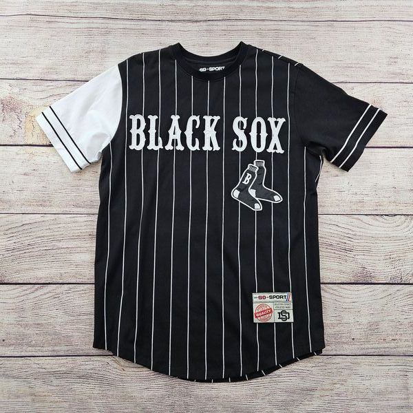 SD Sport Black Sox Baseball Jersey SS Tee