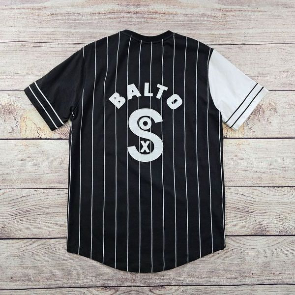 SD Sport Black Sox Baseball Jersey SS Tee