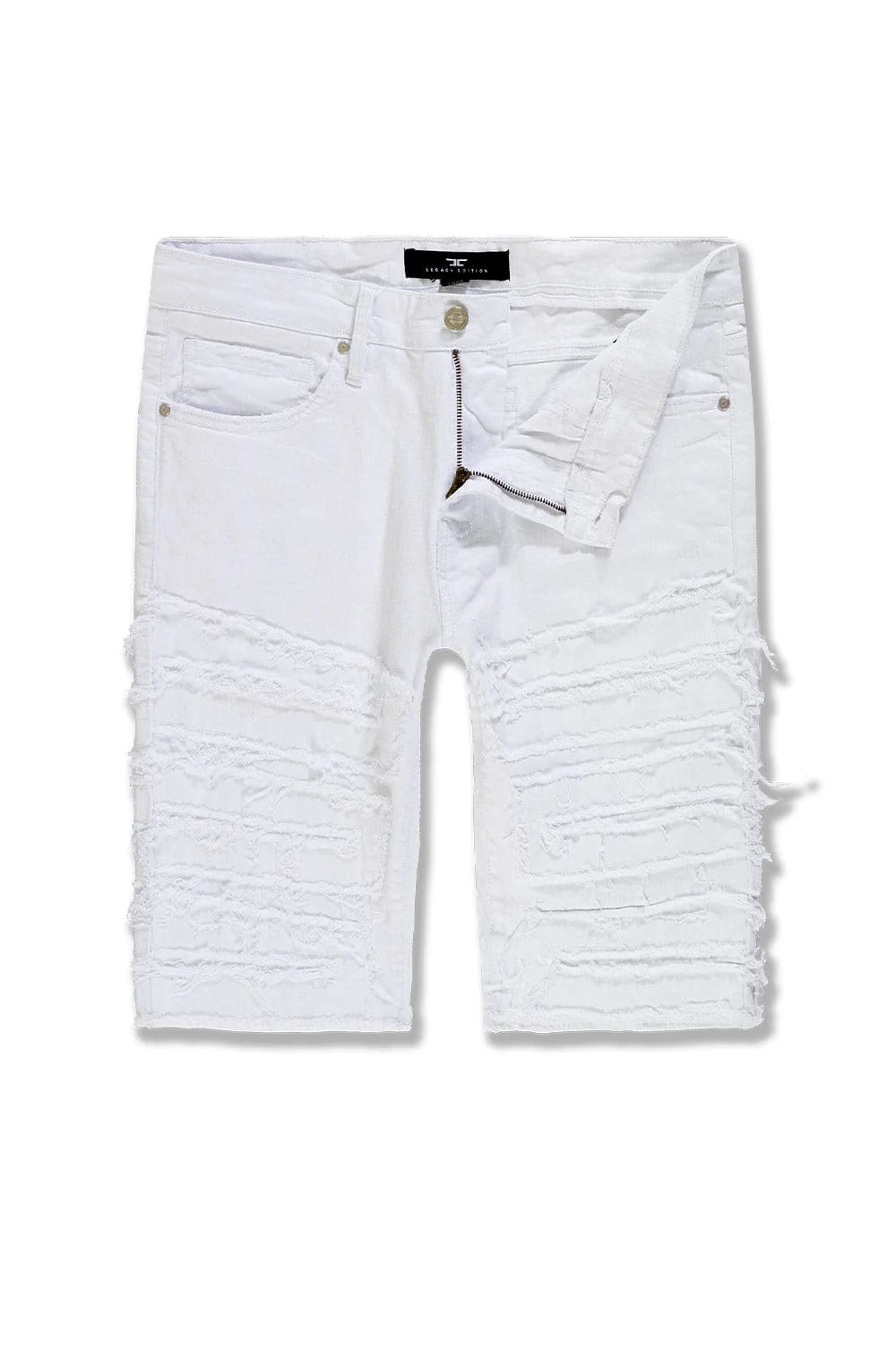 Jordan Craig Python Shorts White