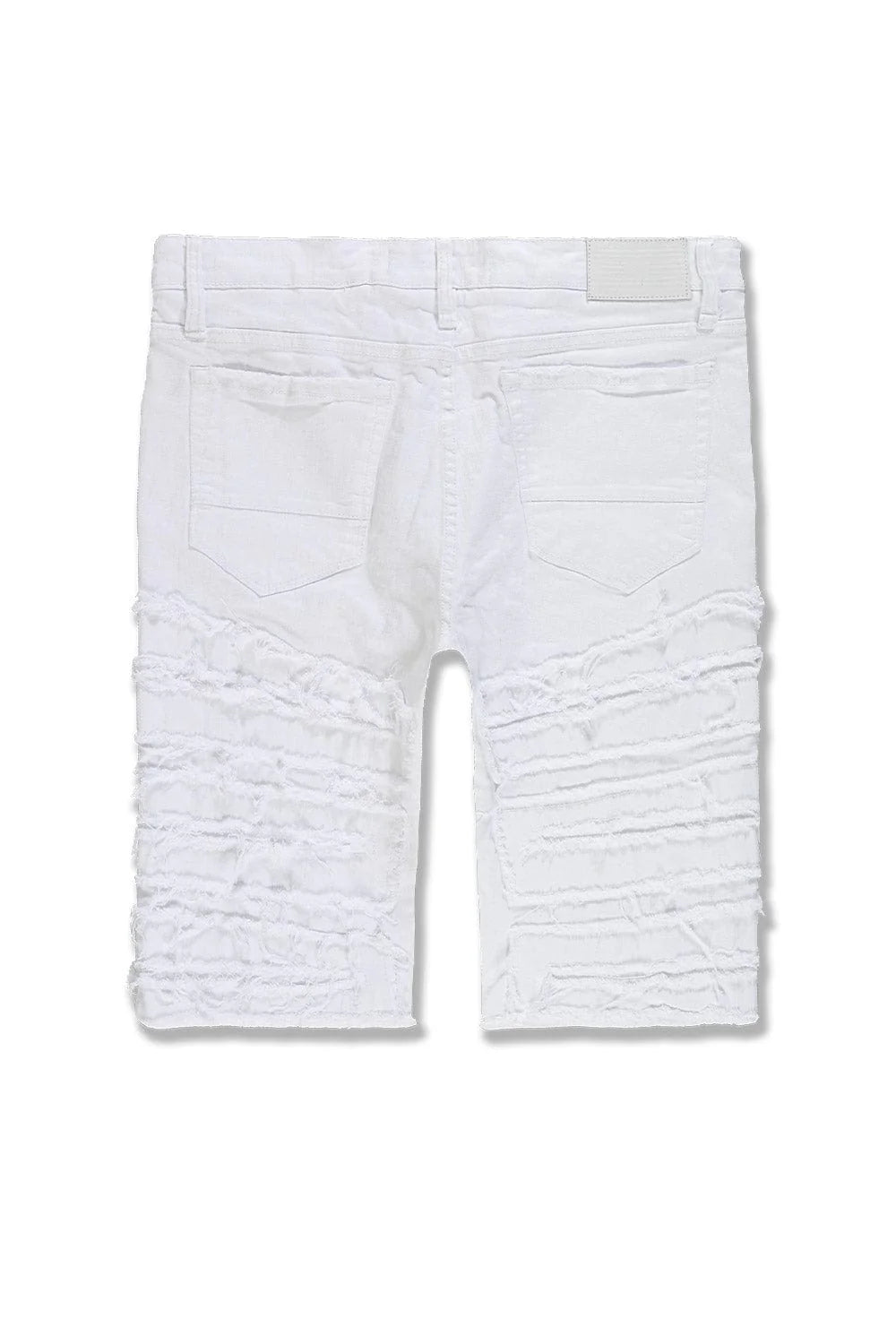 Jordan Craig Python Shorts White