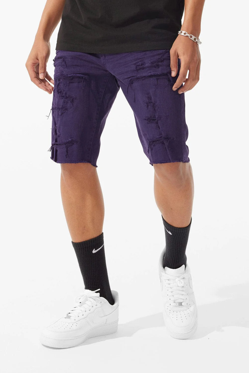 Jordan Craig Tulsa Twill Shorts Purple