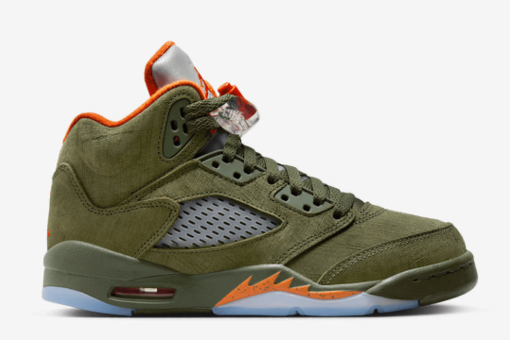 Air Jordan 5 Army Olive