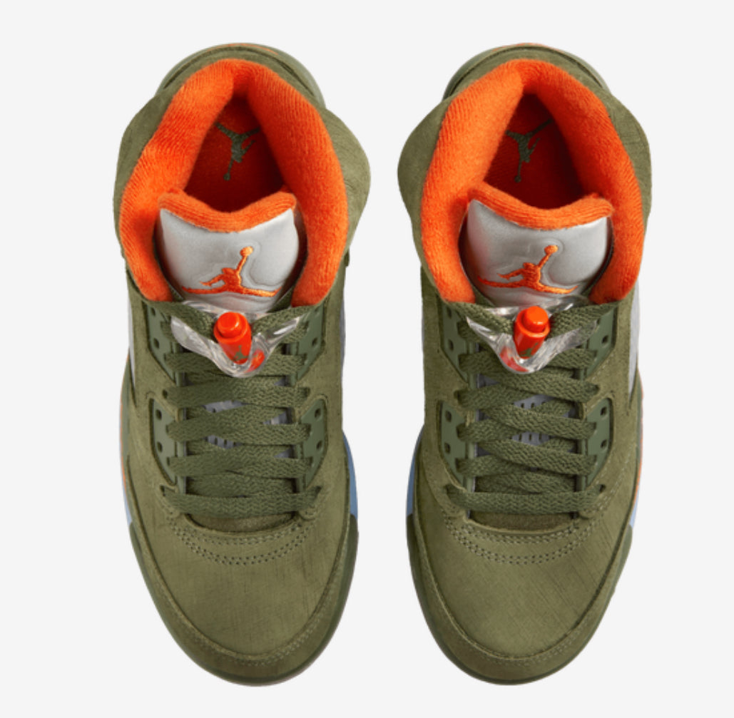 Air Jordan 5 Army Olive