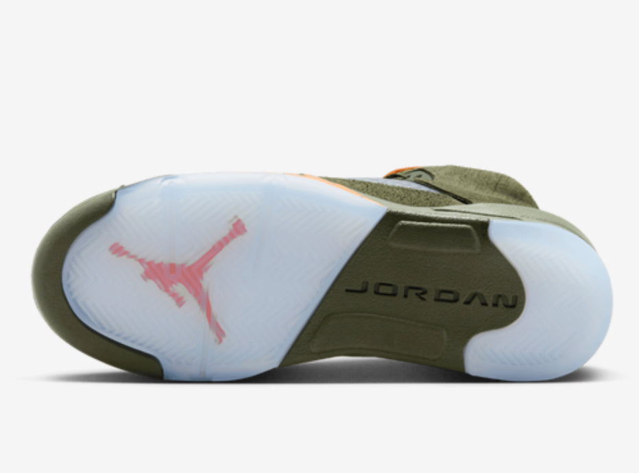 Air Jordan 5 Army Olive