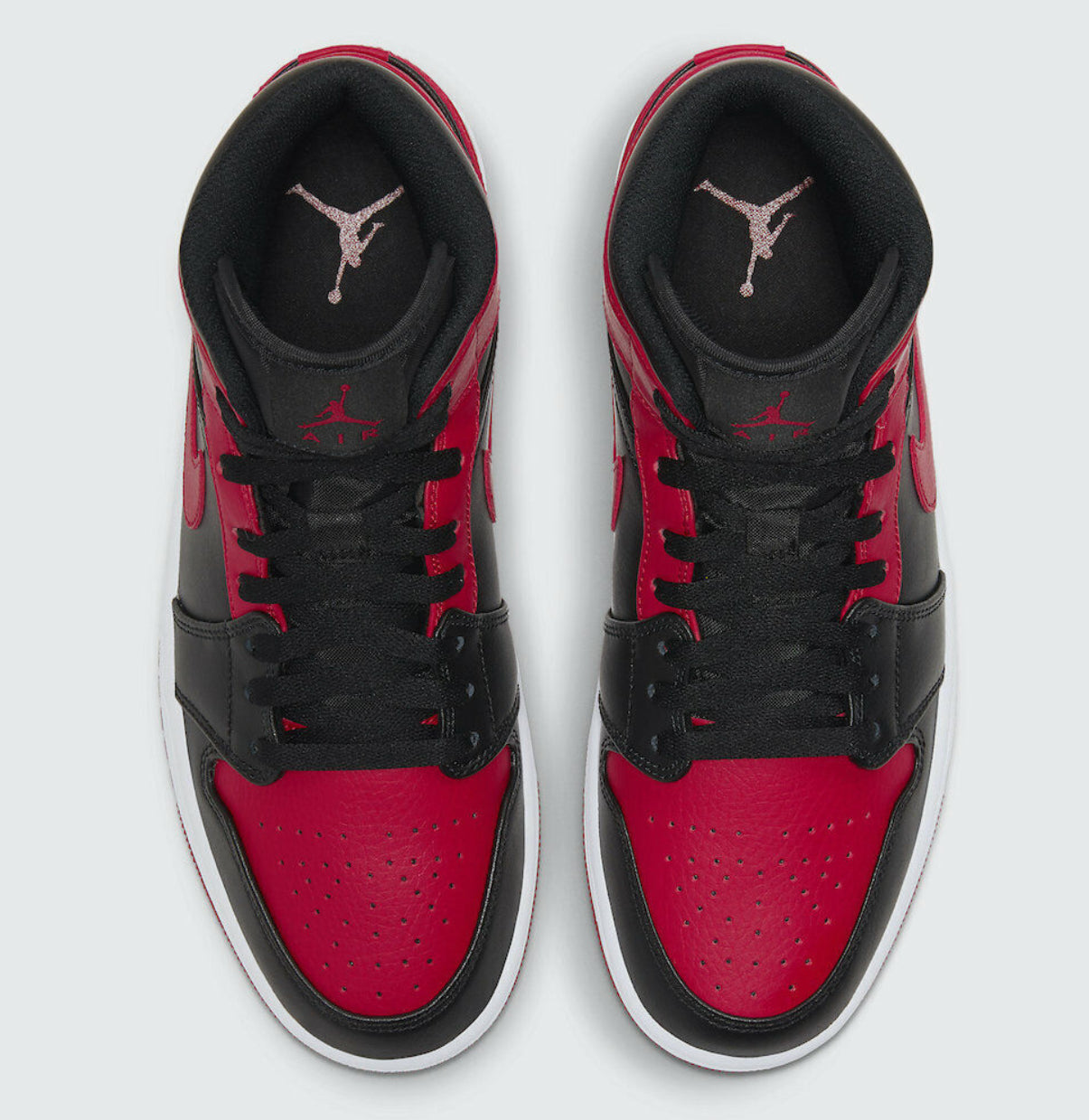 Air Jordan 1 Mid Fire Red