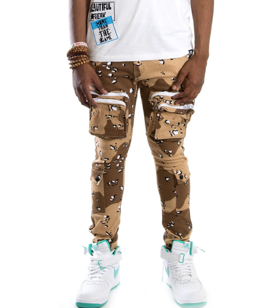 Kleep Mont Cargo Skinny Desert
