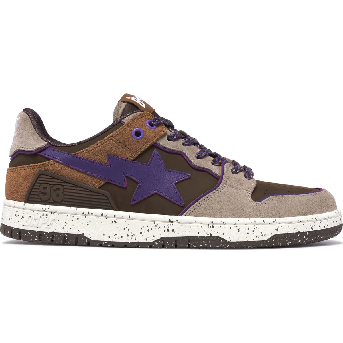 BAPE Skate STA Brown