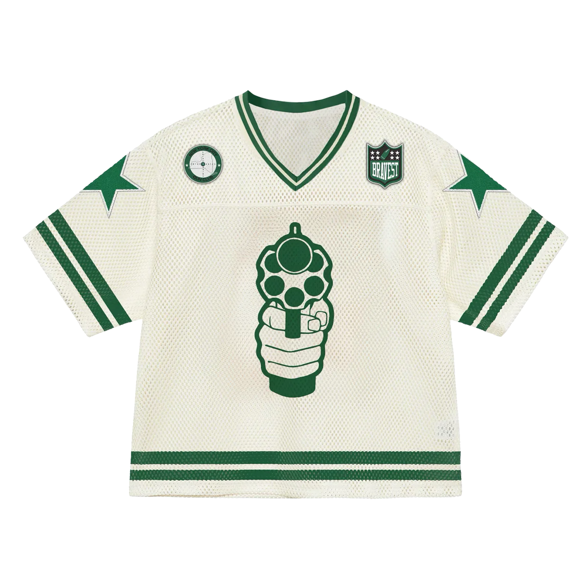 Bravest Studios 911 Football Jersey Cream