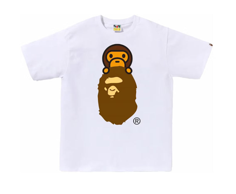 Bape Milo on Ape Head White