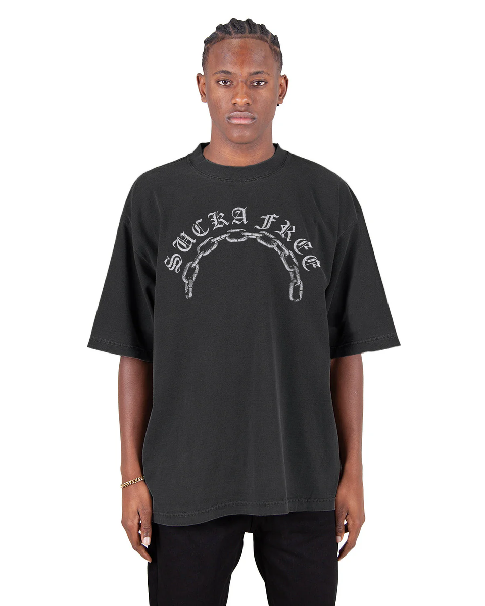 Sucka Free Metal Chain Tee