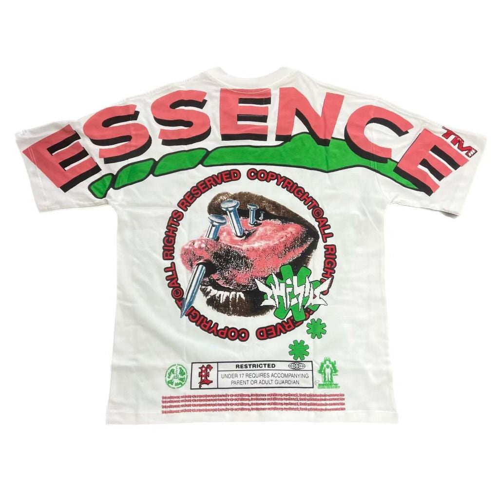 Essence Chew Nails Not Pills Tee White