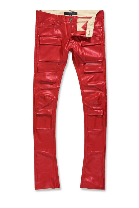Jordan Craig- THRILLER CARGO PANTS (RED)