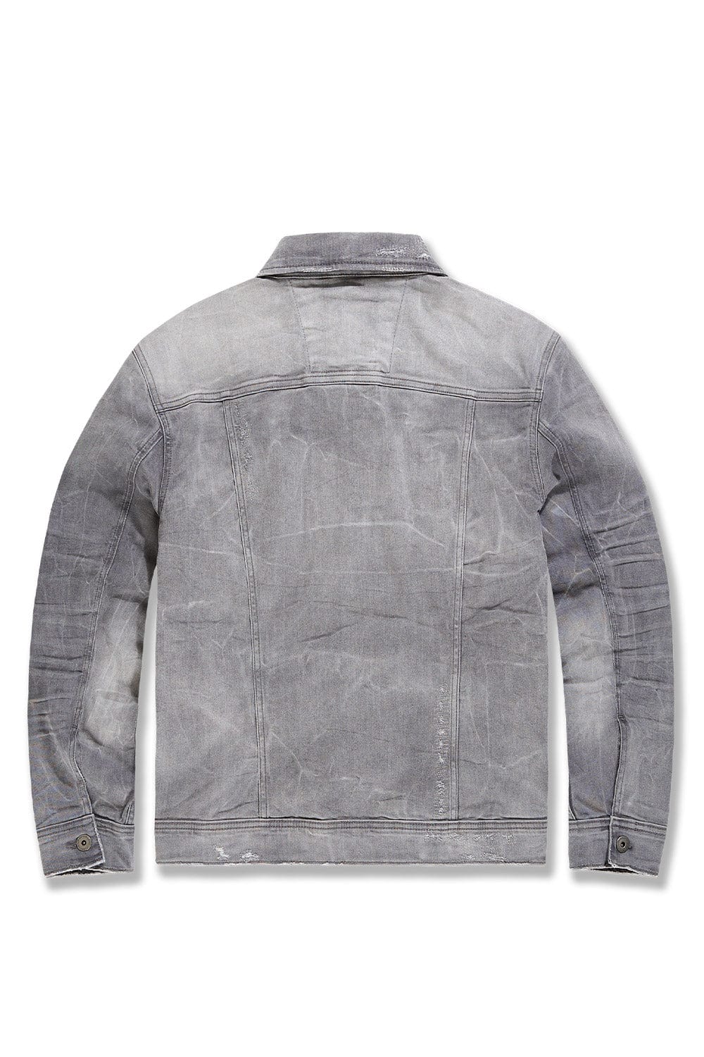 JORDAN CRAIG MEADOWLANDS DENIM TRUCKER JACKET (MONOCHROME) CEMENT WASH