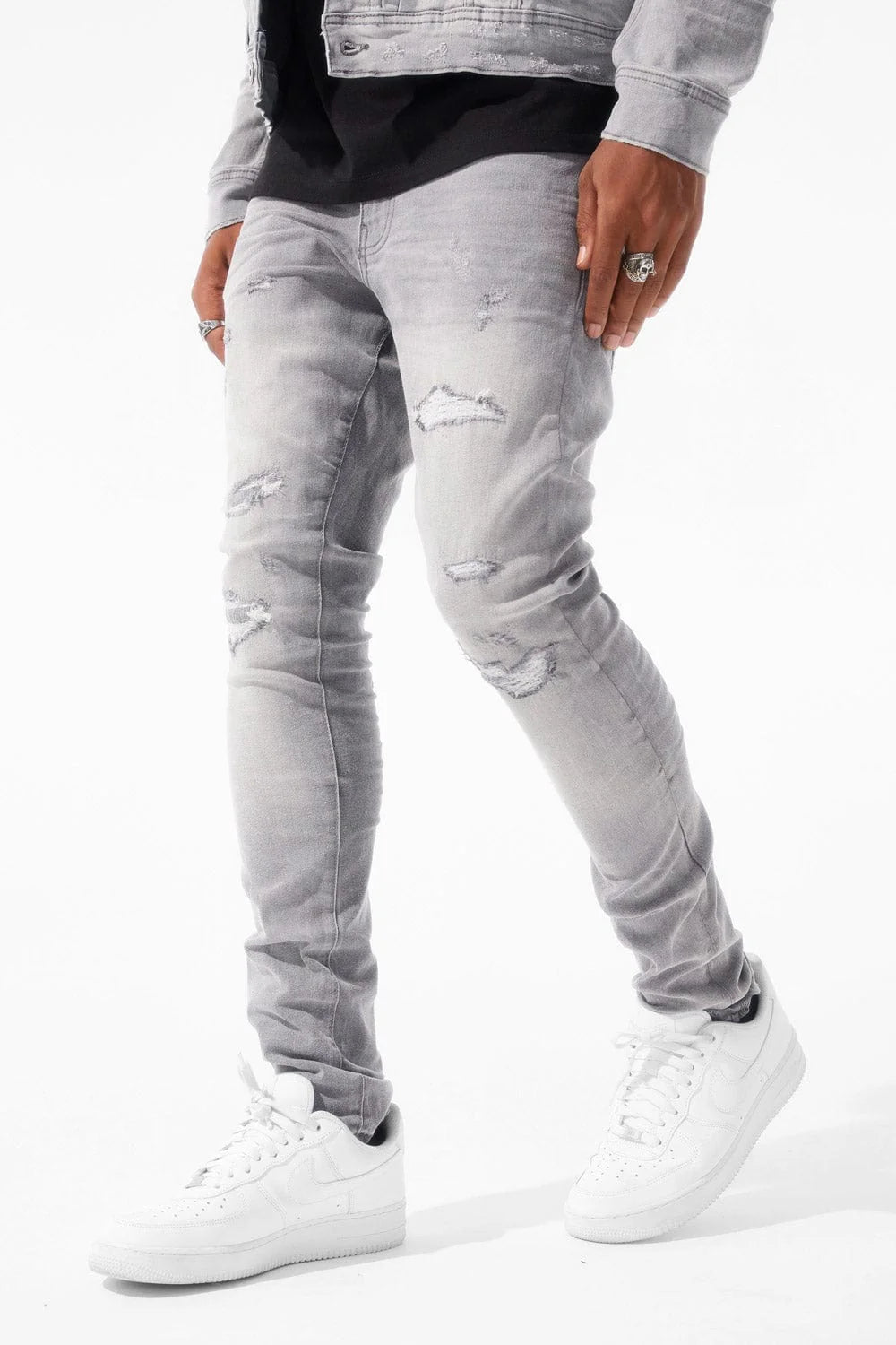 JORDAN CRAIG SEAN - MEADOWLANDS DENIM (MONOCHROME) CEMENT WASH