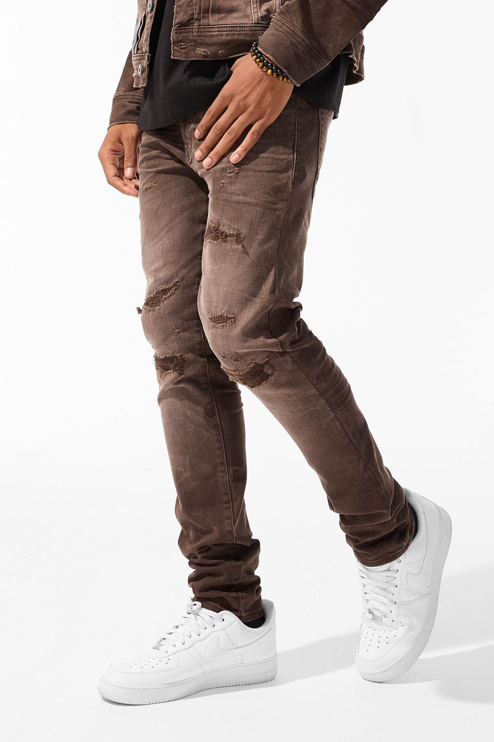 JORDAN CRAIG SEAN - MEADOWLANDS DENIM BROWN