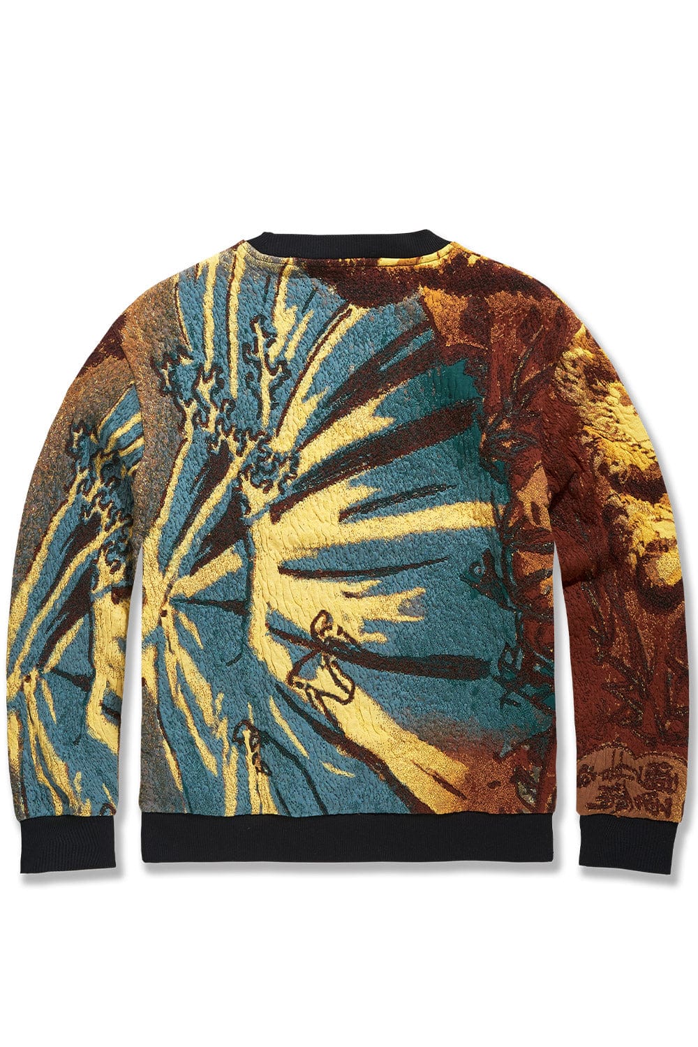 JORDAN CRAIG SILK ROAD CREWNECK SWEATER (GOLD DRAGON)