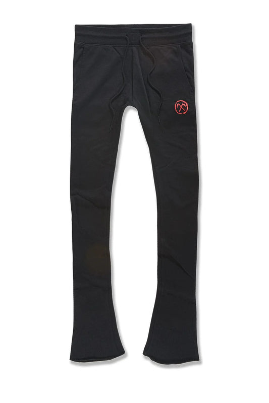 JORDAN CRAIG AFTERLIFE STACKED SWEATPANTS (NOIR)