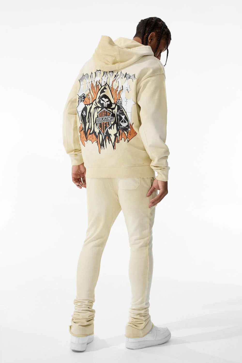JORDAN CRAIG AFTERLIFE PULLOVER HOODIE (KHAKI)