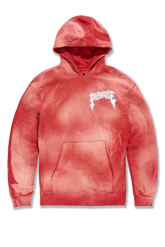 JORDAN CRAIG AFTERLIFE PULLOVER HOODIE (RED)