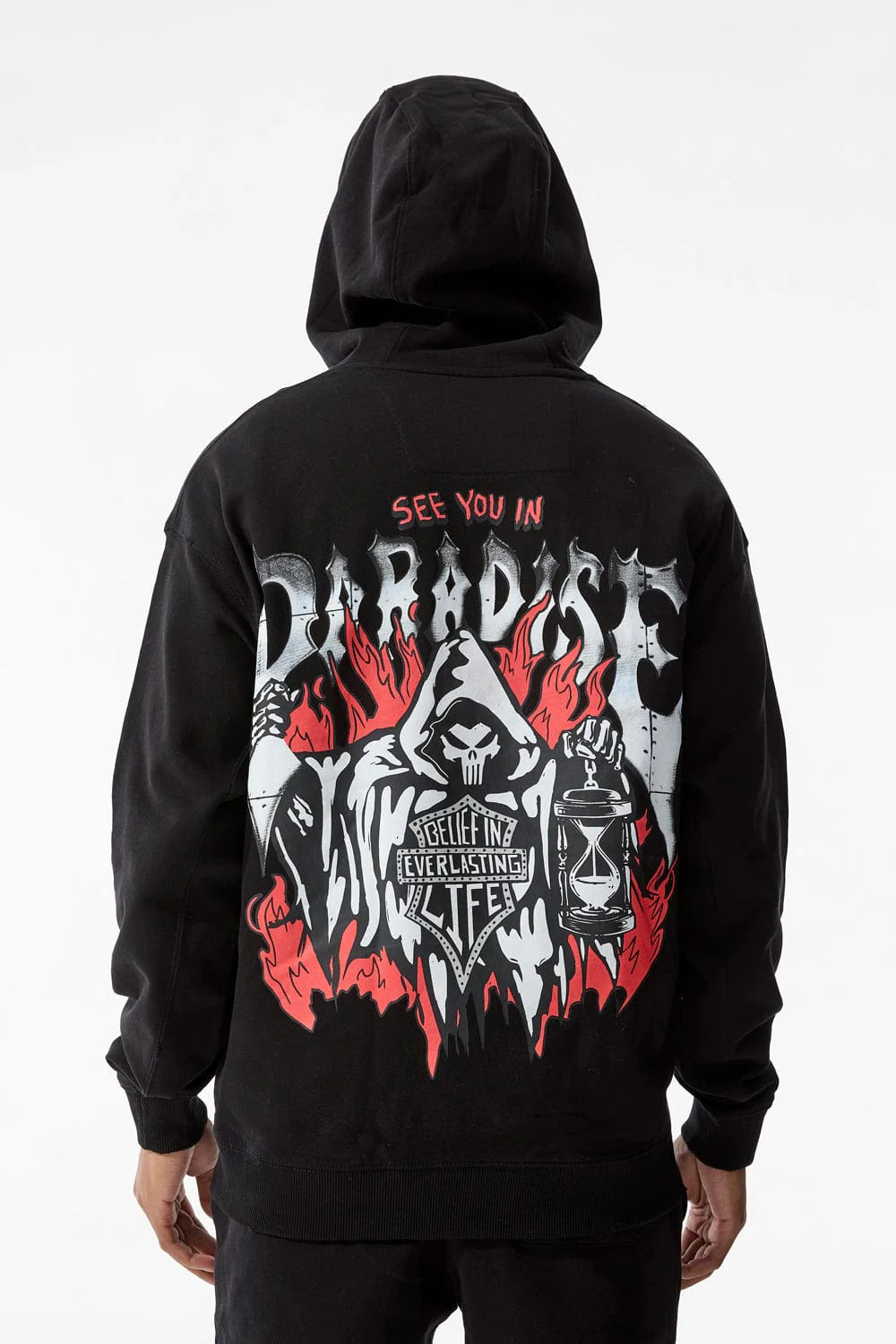 JORDAN CRAIG AFTERLIFE PULLOVER HOODIE (NOIR)