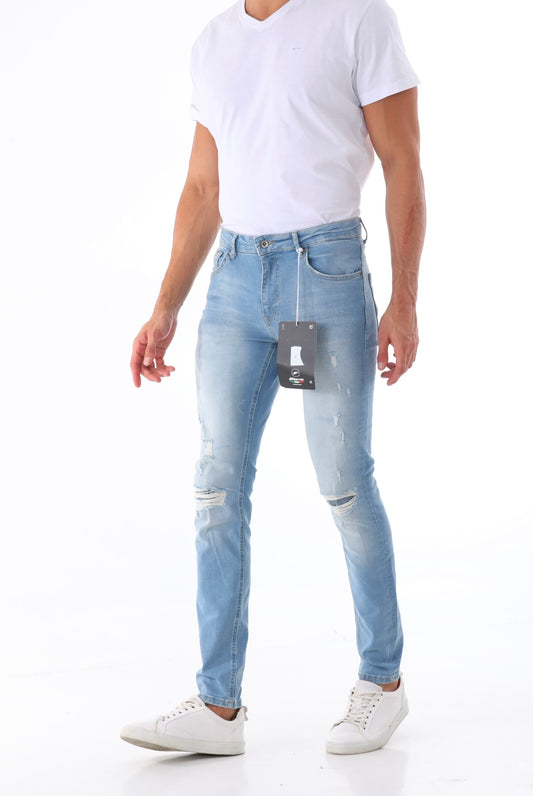 Fantic Azul Skinny Jeans Light Blue